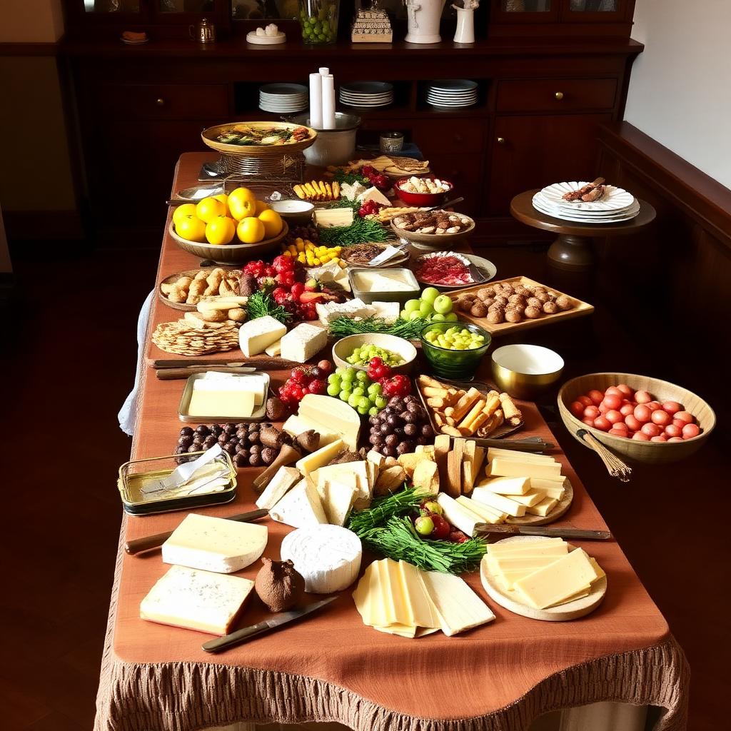 Grazing table at private event